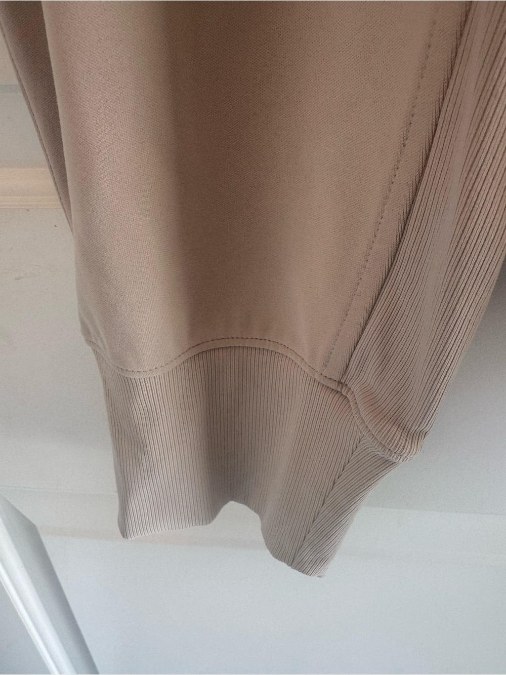 Athleta Venice High Rise Jogger XL Oatmeal Beige Cream Athleisure Travel Pant - Picture 10 of 12